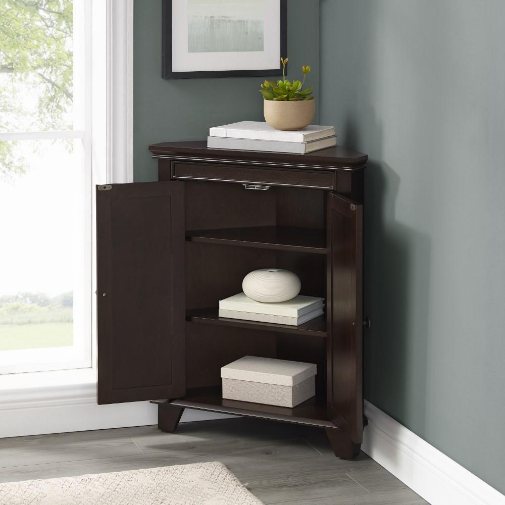 Crosley Furniture - Lydia Corner Cabinet Espresso - CF7021-ES veiw 9