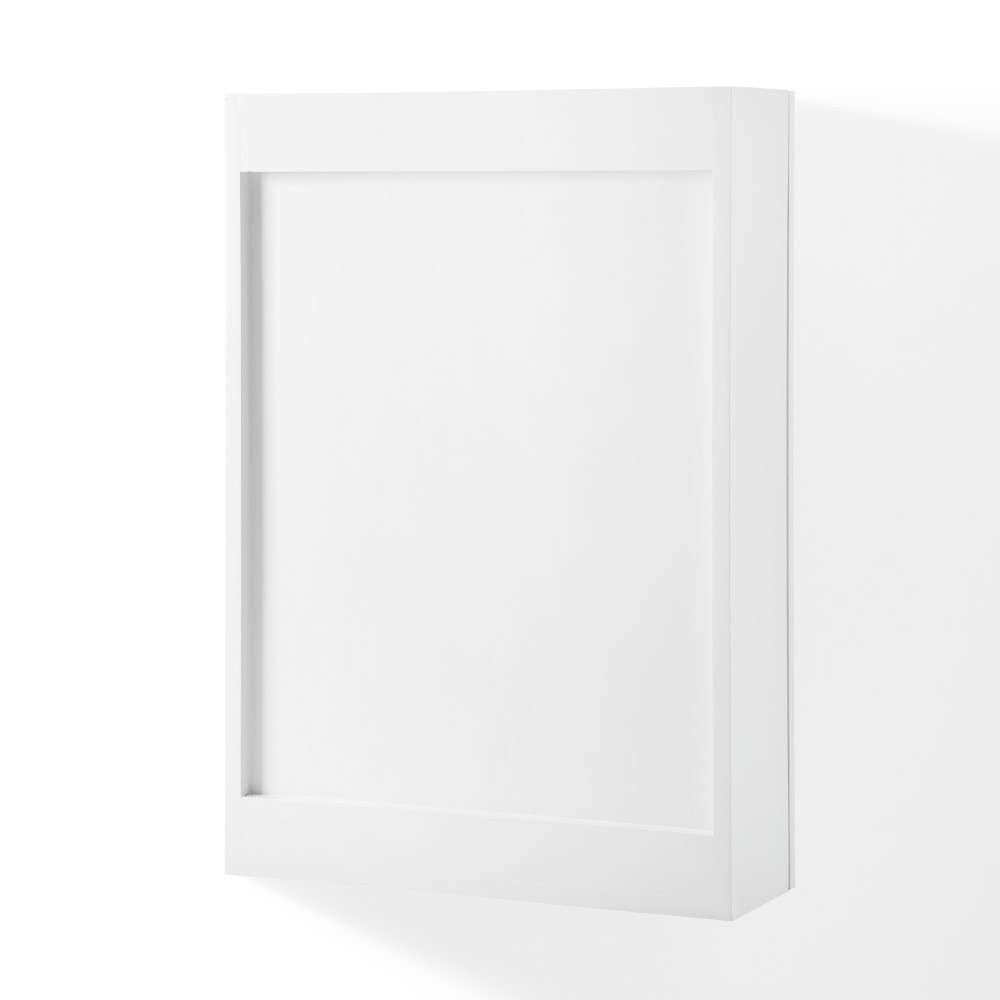 Crosley Furniture - Savannah Mirrored Wall Cabinet White - CF7028-WH veiw 9