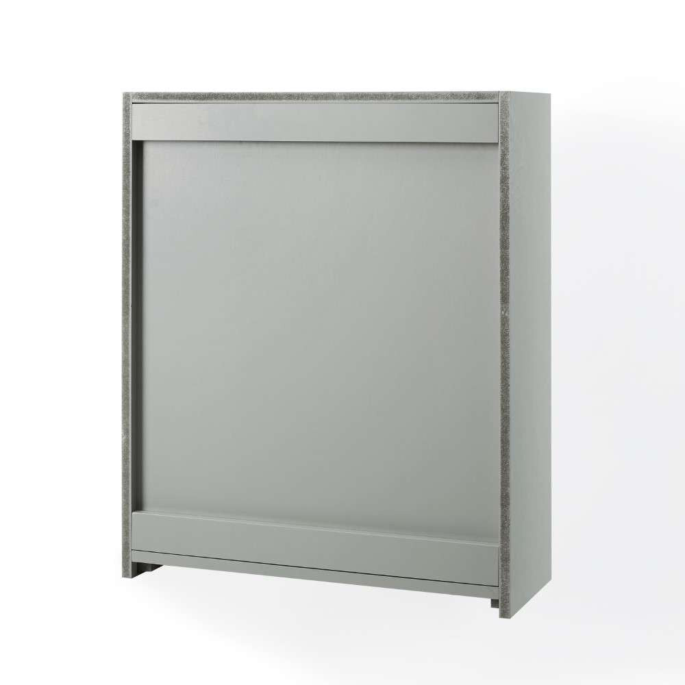 Crosley Furniture - Savannah Wall Cabinet Gray - CF7027-GY veiw 9