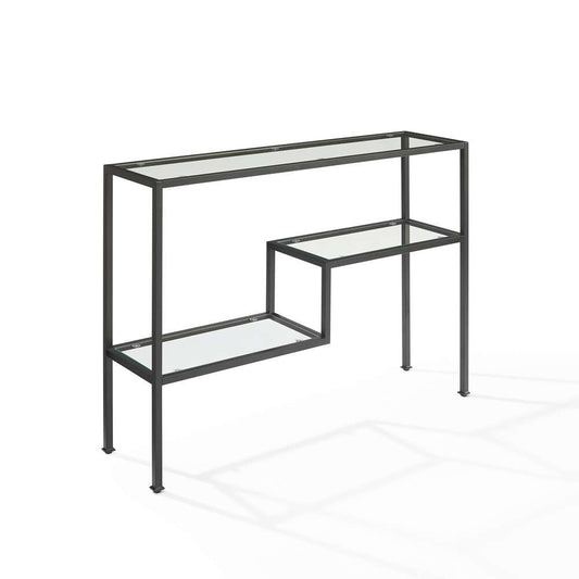 Crosley Furniture - Sloane Console Table Matte Black - CF1124-MB veiw 2