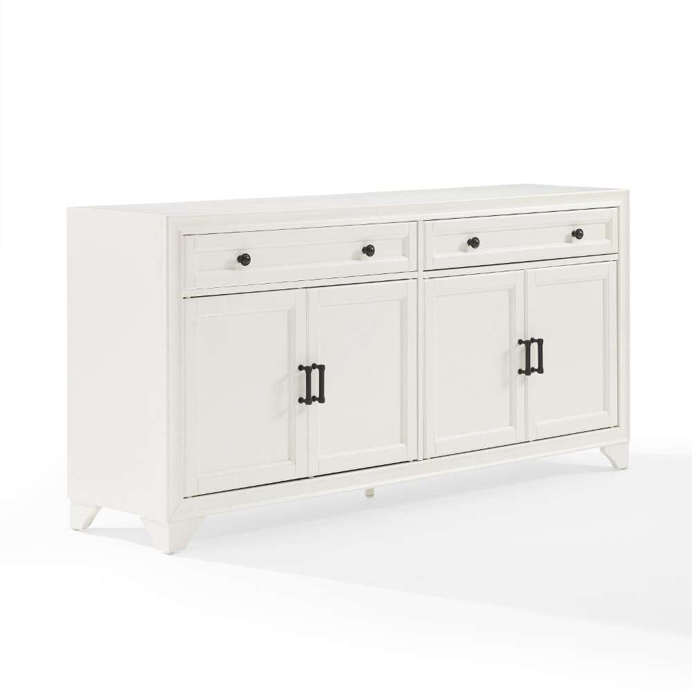Crosley Furniture - Tara Sideboard Distressed White - CF4209-WH veiw 1