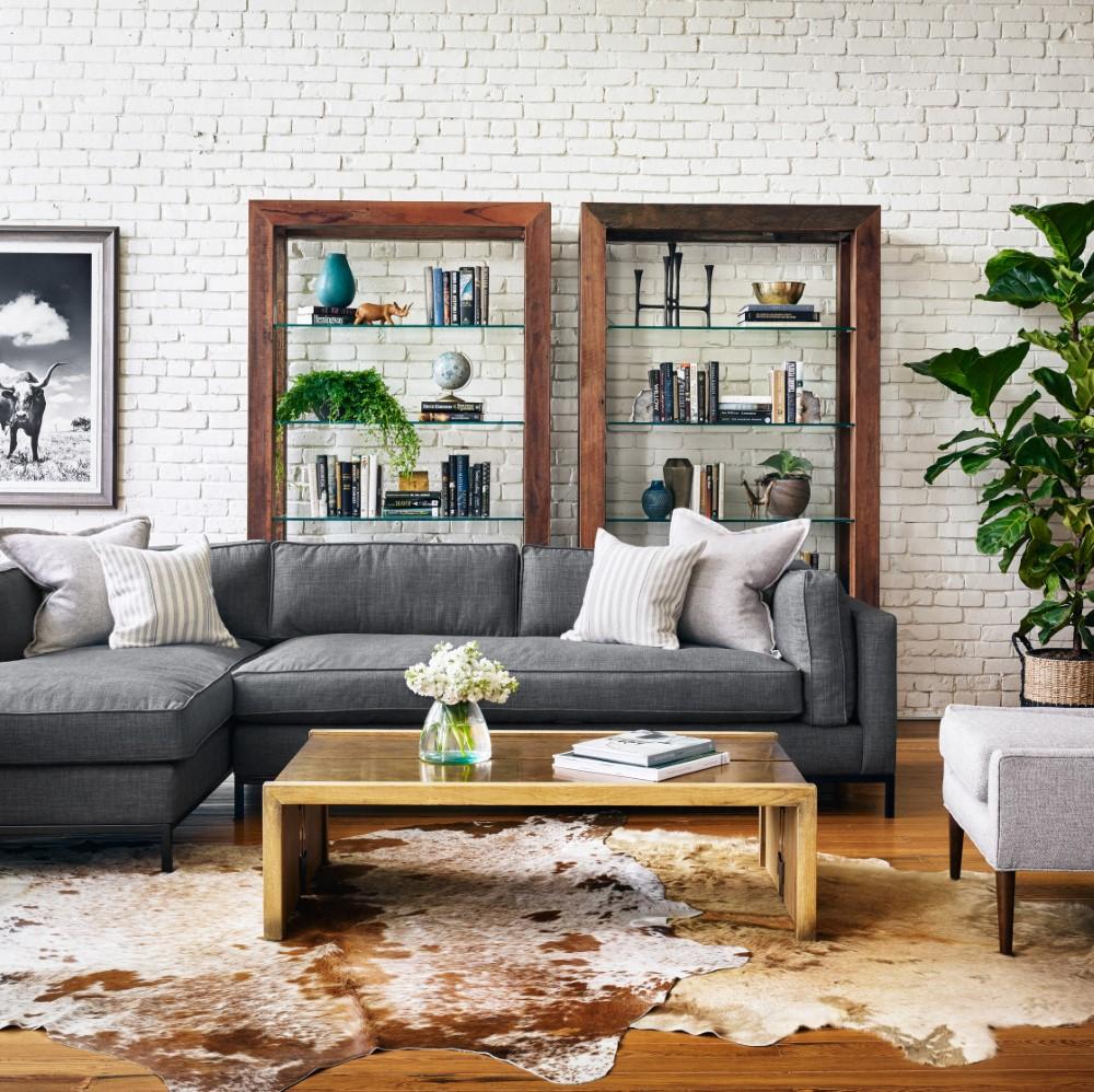 Four Hands - Grammercy 2 Pc Sectional Laf Chaise - Matte Black - UATR-001-BCH veiw 10