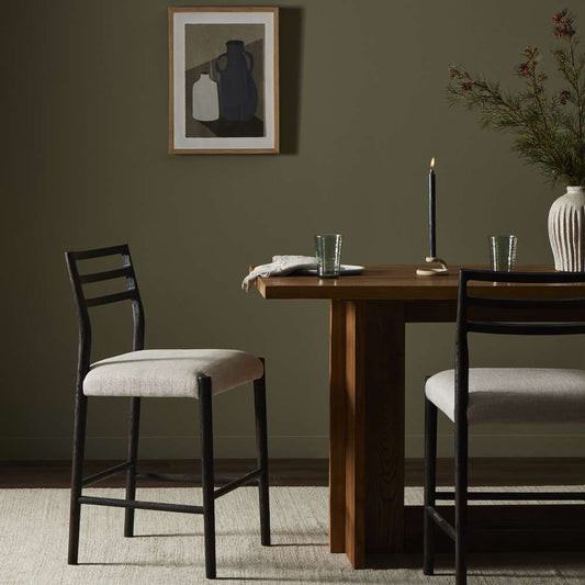 Four Hands - Bolton - Glenmore Stool-Light Carbon-Counter - 226032-027 veiw 2