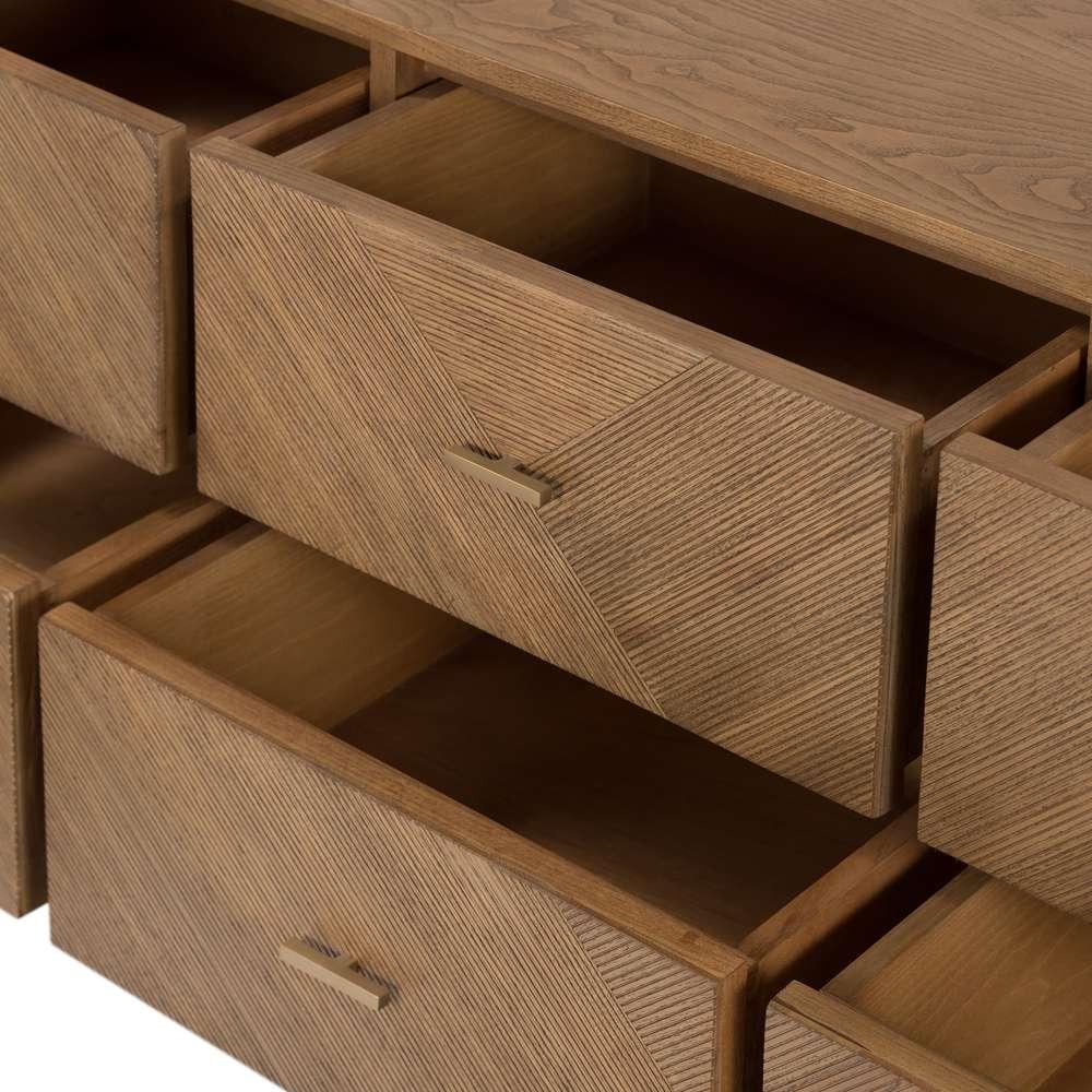 Four Hands - Caspian 6 Drawer Dresser - Nat Ash Veneer - 231263-001 veiw 5