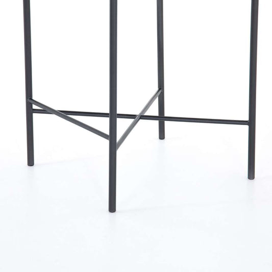 Four Hands - Garza Counter Stool - Natural Leather - 223601-004 veiw 2