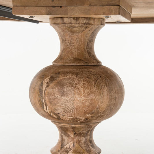Four Hands - Magnolia Round Dining Table 60in - Whitewas - IMGN-60R veiw 2