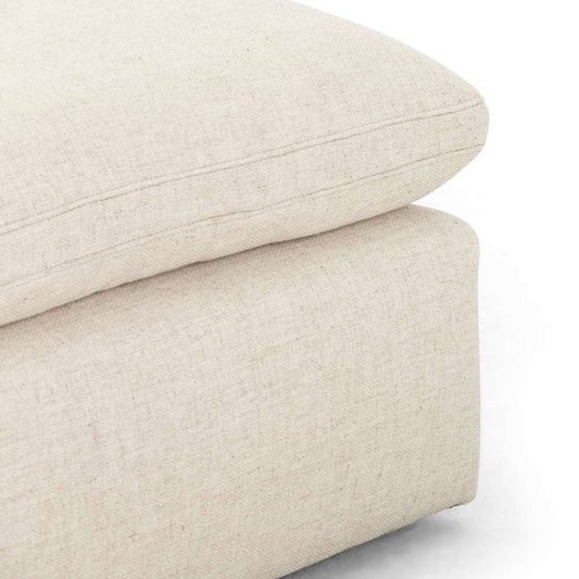 Four Hands - Plume 2 Pc Sectional - 136in - Raf Chaise - Thames Cream - 105943-007 veiw 3
