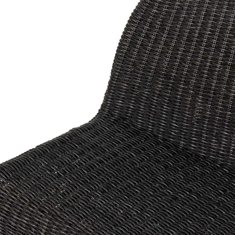 Four Hands - Portia Outdoor Dining Bench - 50in - Coal - 227840-003 veiw 5