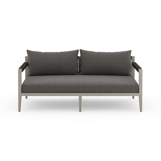 Four Hands - Sherwood Outdoor Sofa 63in - Grey/Charcoal - JSOL-10101K-562 veiw 2