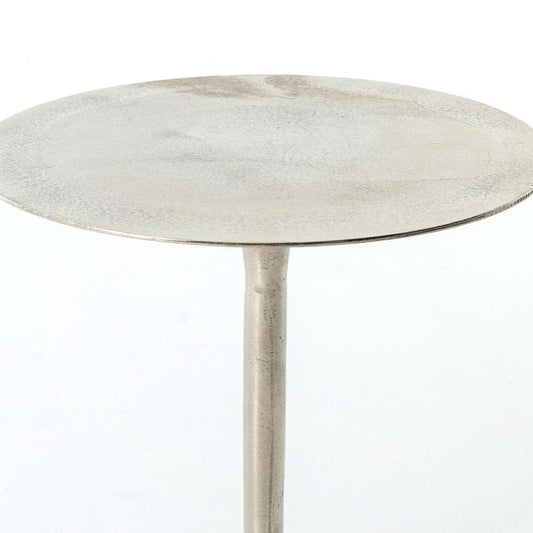 Four Hands - Tulip Side Table - Raw Nickel - 106580-006 veiw 2