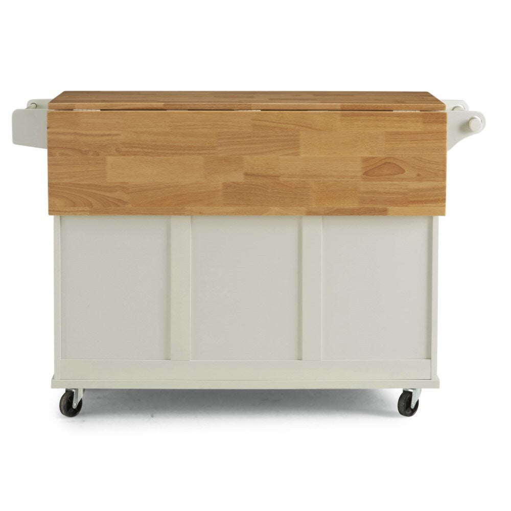 Homestyles Furniture - Dolly Madison White Kitchen Cart - 4516-95 veiw 9