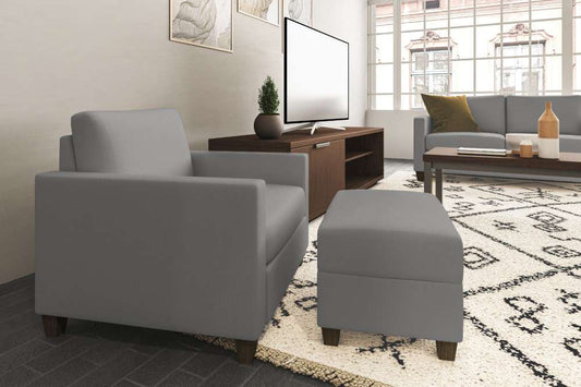 Homestyles Furniture - Dylan Arm Chair in Gray - 2001-10-FB02 veiw 2