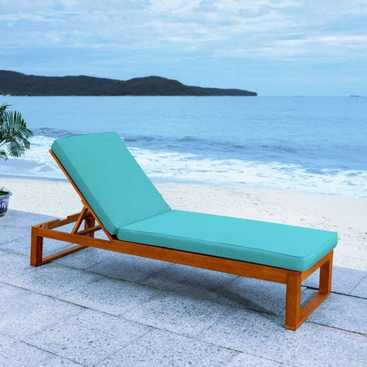Safavieh - Solano Sunlounger - Natural - Aqua - PAT7024Q veiw 2