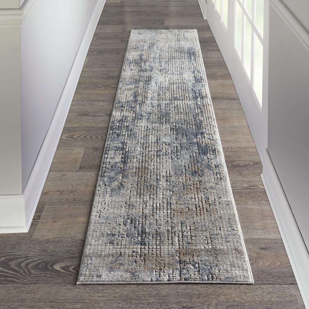 Nourison - Quarry 22in x 76in Rustic Area Rug - QUA02-99446746382 veiw 2