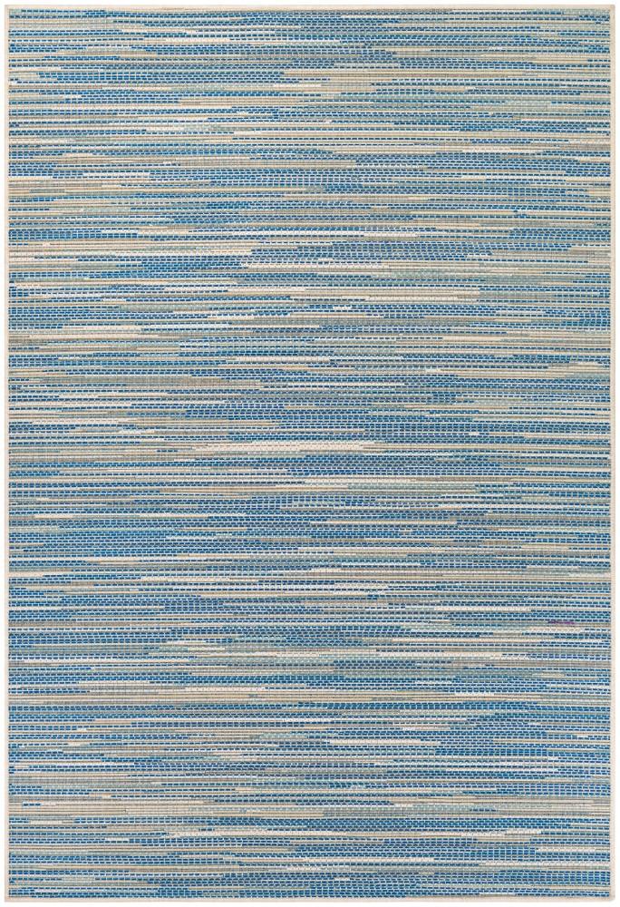 Couristan - Monaco Alassio/Sand-Azure-Turquoise Rug - 76 x 109 - 78471012076109T veiw 1