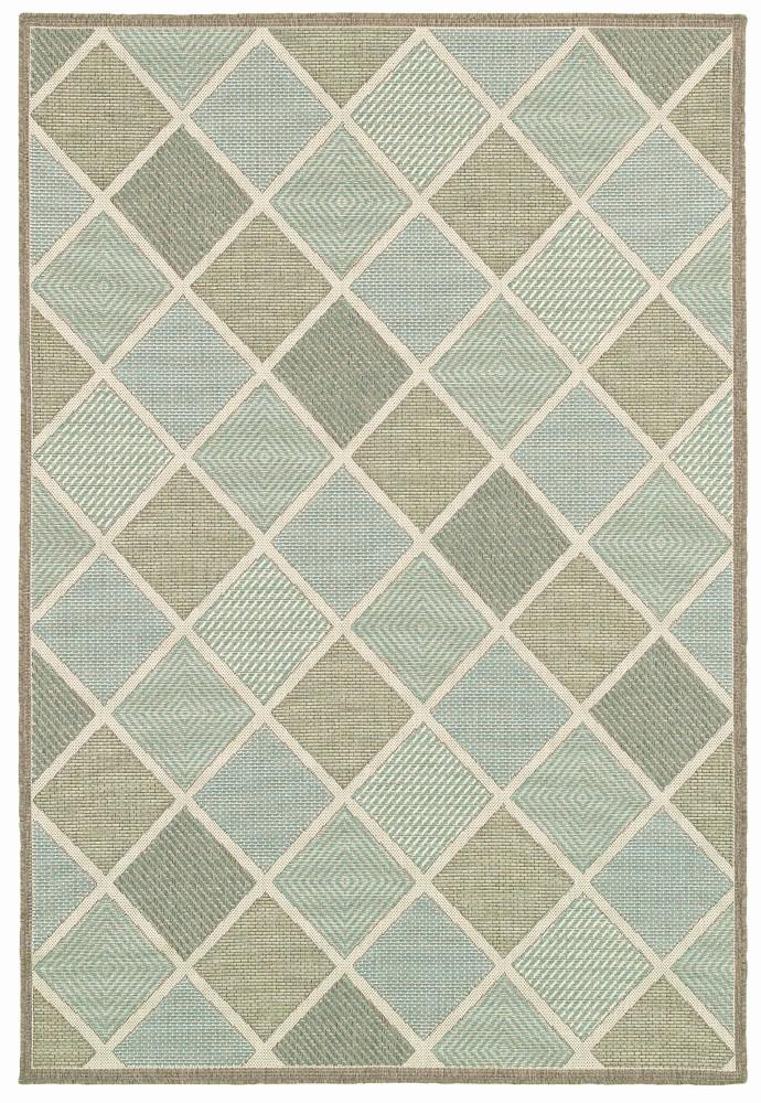 Couristan - Monaco Meridian/Multi Rug - 39 x 55 - 24702007039055T veiw 1