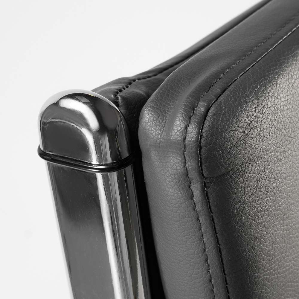 Bush Furniture - Modelo High Back Leather Executive Office Chair in Dark Gray - CH1701DGL-03 veiw 5