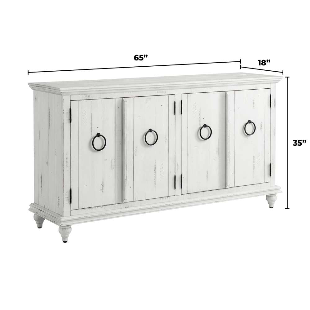Martin Svensson Home - Rustic Corner TV Stand, Antique Black and Honey - 90975 veiw 7