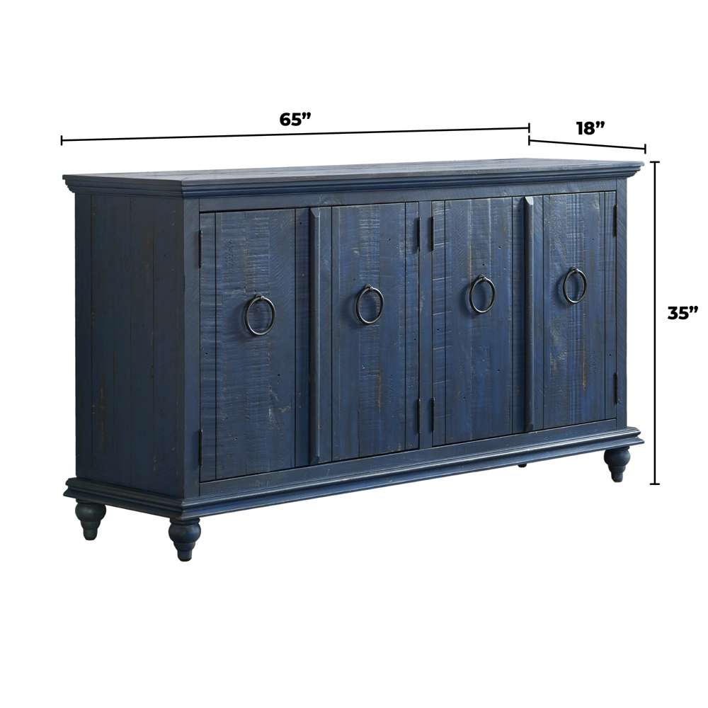 Martin Svensson Home - Rustic Corner TV Stand, Espresso - 90978 veiw 7