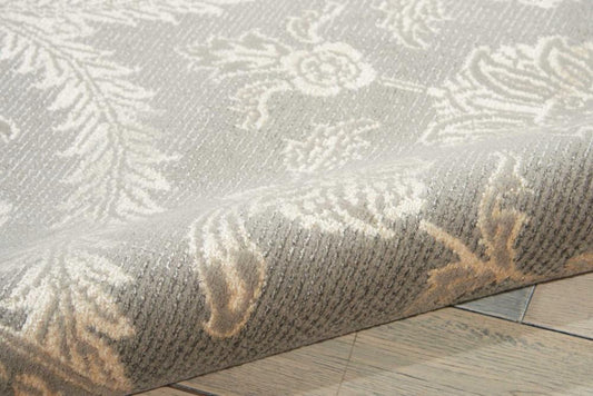 Nourison - Luminance LUM04 Grey 76in x 106in Rug - LUM04-99446194244_CLOSEOUT veiw 2