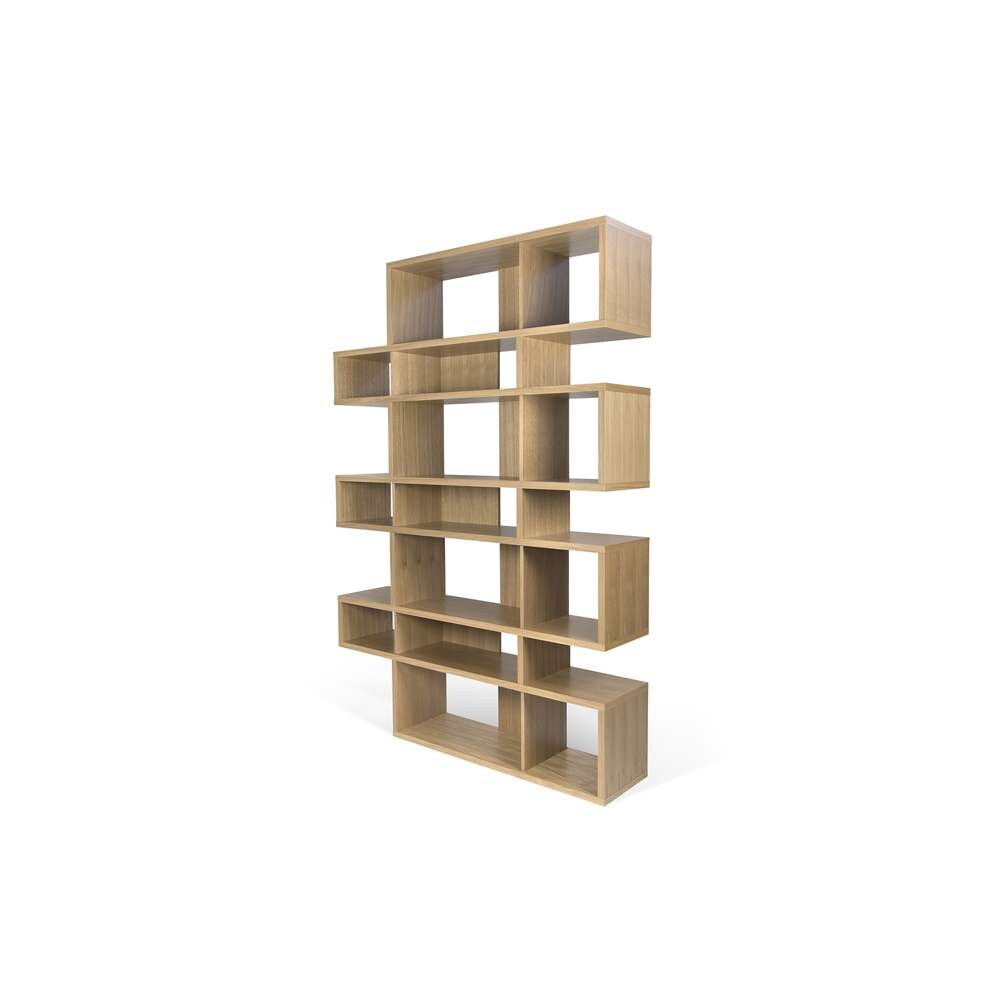 TEMAHOME - London Composition Bookcase in Oak Frame, Oak Backs - 9500319716 veiw 3