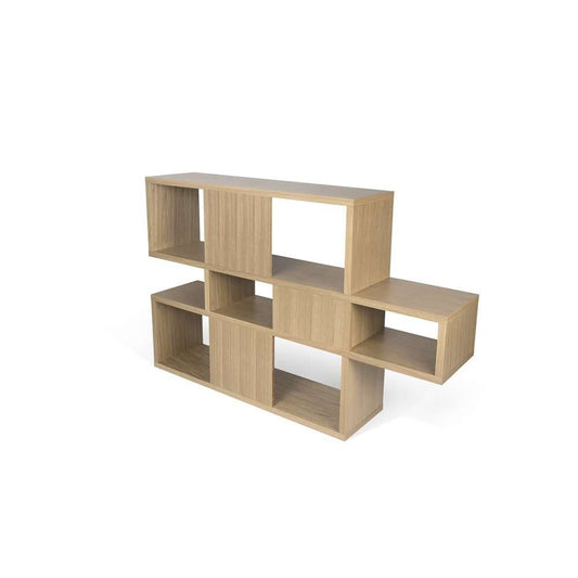 TEMAHOME - London Composition Bookcase in Oak Frame, Oak Backs - 9500319631 veiw 2