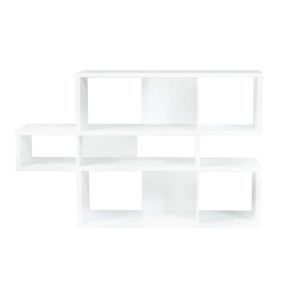 TEMAHOME - London Composition Bookcase in Pure White Frame, Pure White Backs - 9500314803 veiw 1