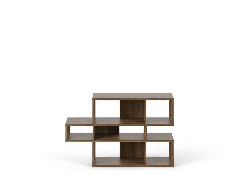 TEMAHOME - London Composition Bookcase in Walnut Frame, Walnut Backs - 9500314865 veiw 1