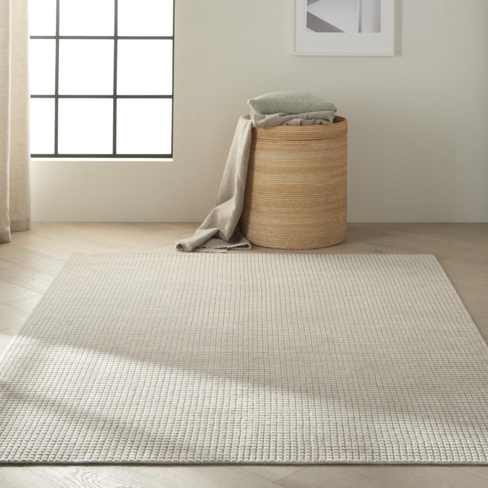 Calvin Klein - Pretoria 56in x 8 Beige Modern Area Rug - CK890-99446737847_CLOSEOUT veiw 2