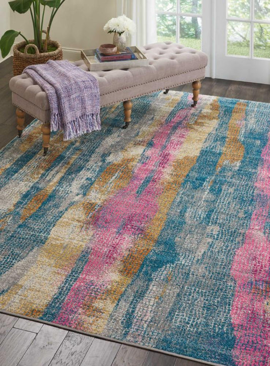 Nourison - Passion PSN16 Multicolor 8x10 Large Rug - PSN16-99446221810 - CLOSEOUT veiw 2