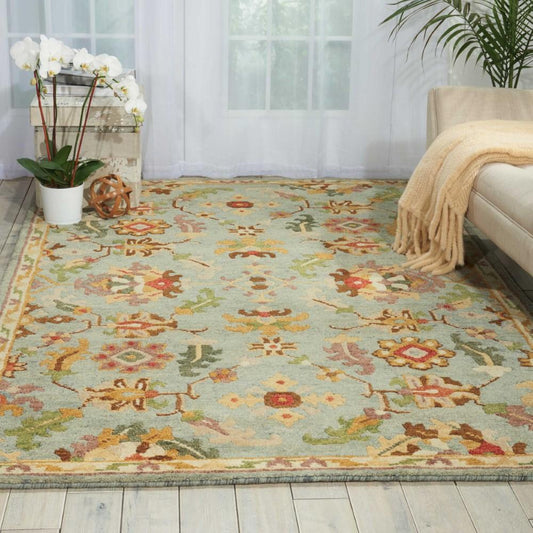 Nourison - Tahoe TA13 Green 79in x 99in Rug - TA13-99446180230 veiw 2