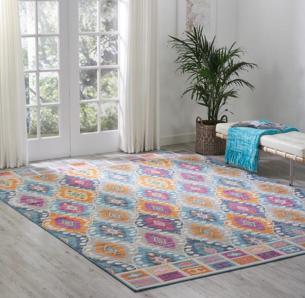 Nourison - Passion PSN02 Multicolor 8x10 Large Rug - PSN02-99446388087 veiw 2