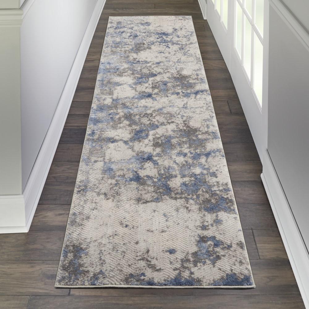 Nourison - Silky Textures 22in x 76in Area Rug - SLY04-99446710123_CLOSEOUT veiw 2