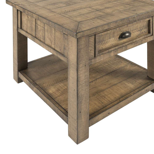 Martin Svensson Home - Monterey End Table, Reclaimed Natural - 890634 veiw 2