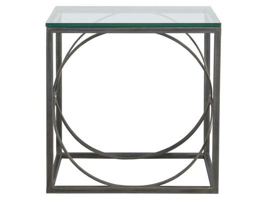 Artistica Home - Metal Designs Ellipse Rectangular End Table - St Laurent finish - 01-2234-955-44 veiw 2