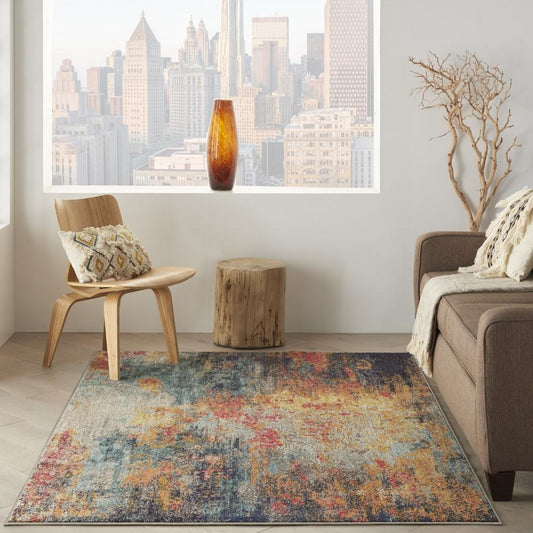 Nourison - Celestial 53in x 73in Area Rug - CES15-99446793980 veiw 2