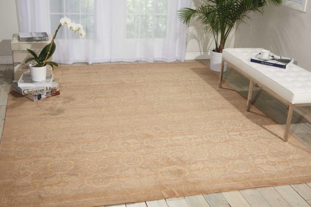 Nourison - Silken Allure SLK25 Beige 99in x 13 Rug - SLK25-99446164698_CLOSEOUT veiw 2