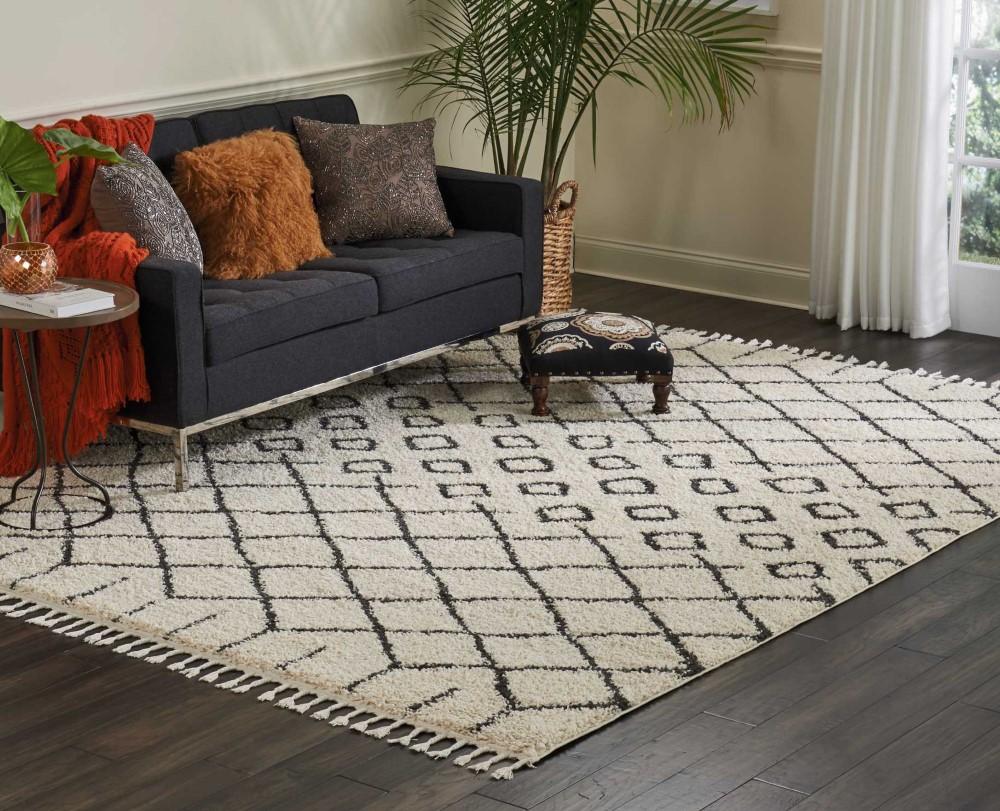 Nourison - Moroccan Shag 710in x 106in Area Rug - MRS01-99446282040_CLOSEOUT veiw 2