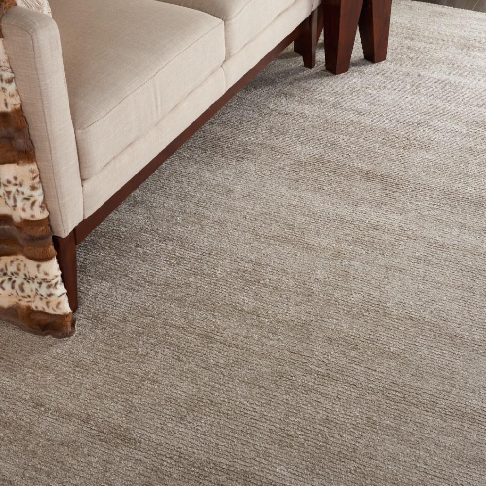 Nourison - Weston WES01 Taupe 8 x 106in Oversized Textured Rug - WES01-99446005090 veiw 3