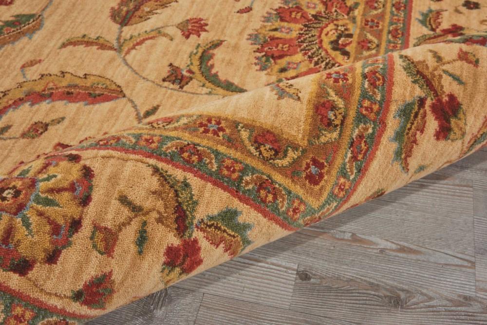 Nourison - Living Treasures LI04 Beige and Red 56in x 83in Area Rug - LI04-99446181824 veiw 2