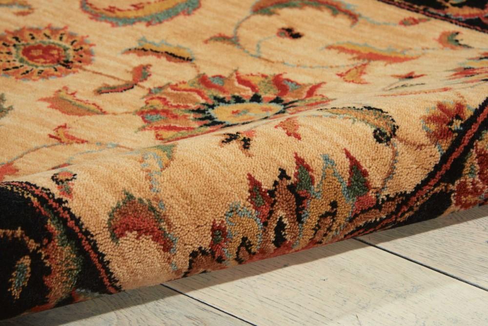 Nourison - Living Treasures LI04 Beige Multicolor 26in x 8 Hallway Rug - LI04-99446669209_CLOSEOUT veiw 2