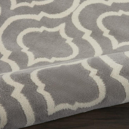 Nourison - Jubilant JUB19 Bone 710in x 910in Large Low-pile Rug - JUB19-99446479785 veiw 2
