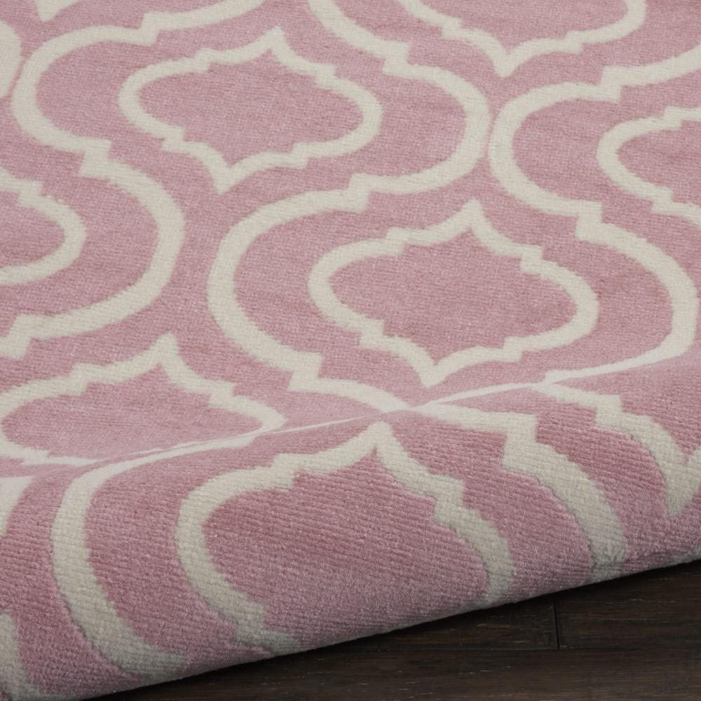 Nourison - Jubilant JUB19 Pink 53in x Round Moroccan Area Rug - JUB19-99446479914 veiw 2