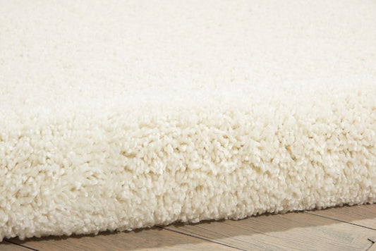 Nourison - Malibu Shag MSG01 White 53in x 73in Area Rug - MSG01-99446329110_CLOSEOUT veiw 2