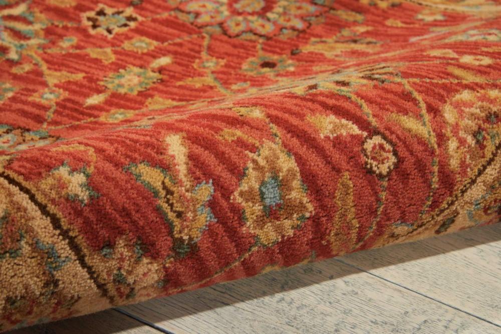 Nourison - Living Treasures LI05 Brown 710in x Round Rug - LI05-99446674784_CLOSEOUT veiw 2