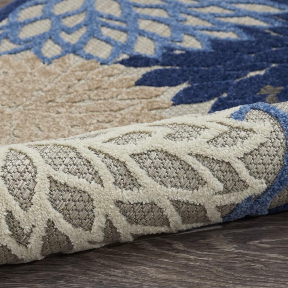 Nourison - Aloha 2 x 6 Blue Patio Area Rug - ALH05-99446739834 veiw 3