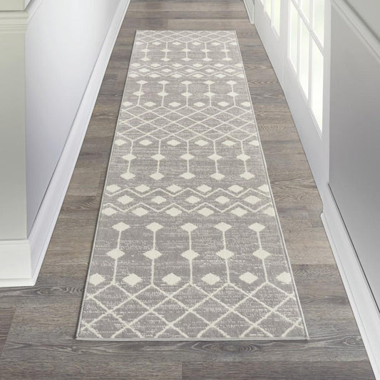 Nourison - Grafix 23in x 12 Bone Area Rug - GRF37-99446126016 veiw 2