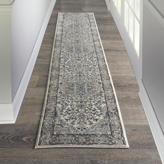 Nourison - Quarry 22in x 76in Persian Area Rug - QUA05-99446746825 veiw 2