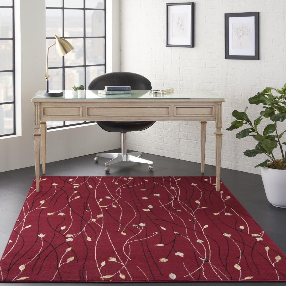 Nourison - Grafix GRF15 Red 39in x 59in Area Rug - GRF15-99446147288 veiw 2