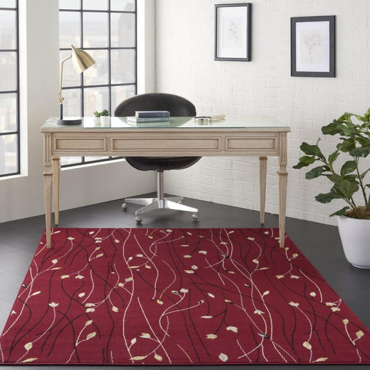 Nourison - Grafix GRF15 Red 39in x 59in Area Rug - GRF15-99446147288 veiw 2
